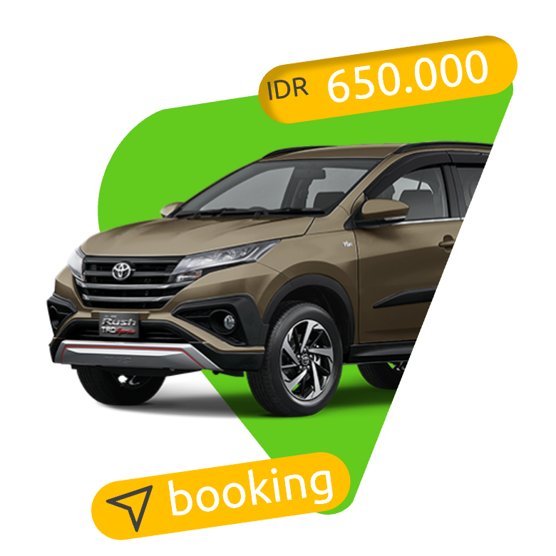 TOYOTA RUSH sewa mobil makassar